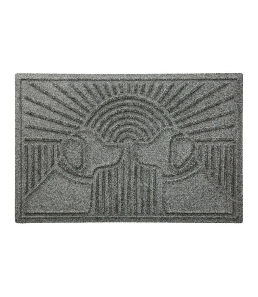 Everyspace Recycled Waterhog Doormat, Sunrise Dogs