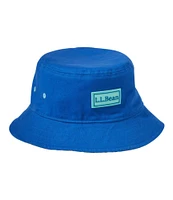 Kids' Bean's Reversible Cotton Bucket Hat