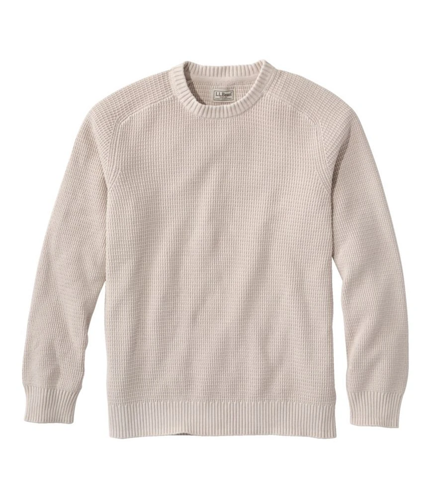 Men's Sunwashed Textured Cotton Sweater