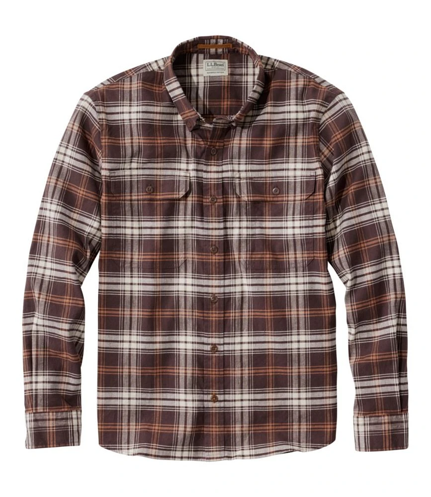 Men's Stonecoast Hemp Shirt, Long-Sleeve, Slightly Fitted Untucked Fit