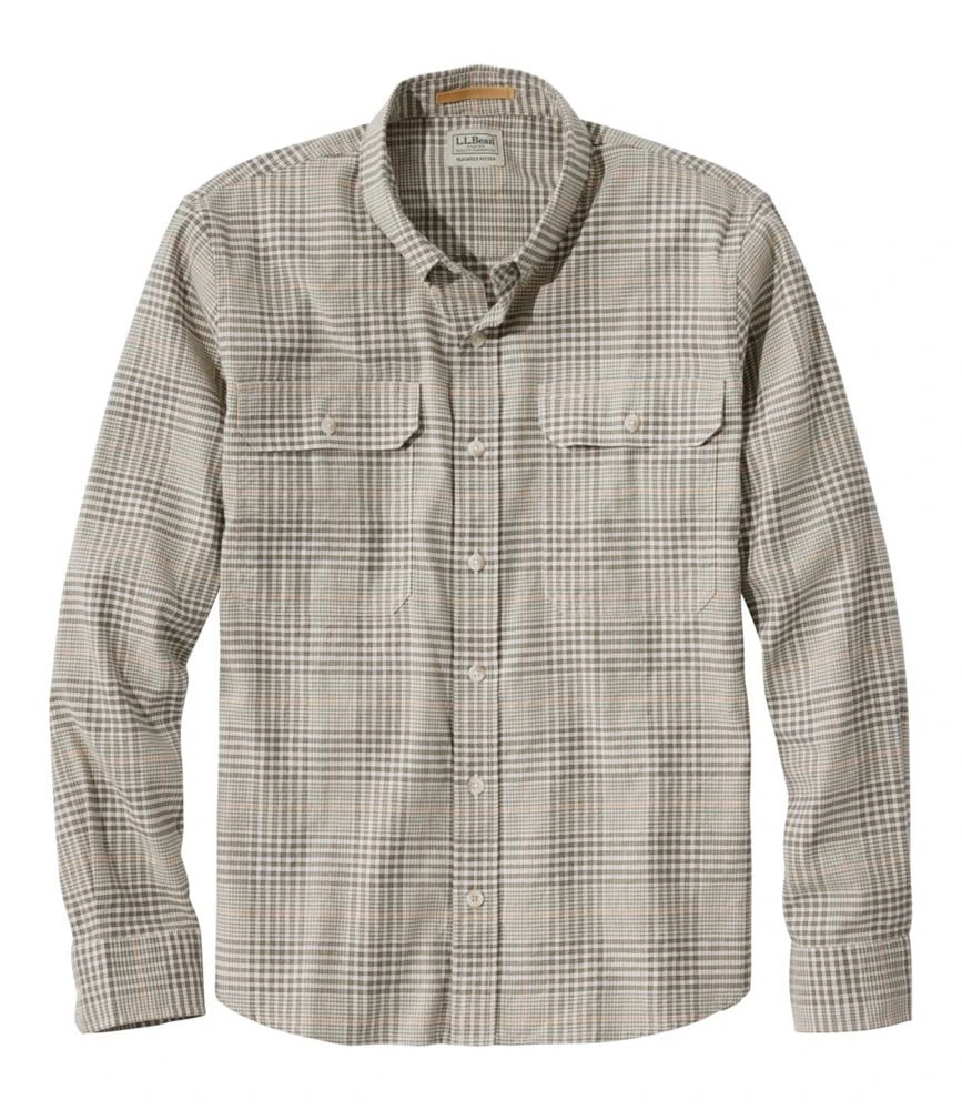 Men's Stonecoast Hemp Shirt, Long-Sleeve, Slightly Fitted Untucked Fit