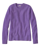 Women's Classic Cashmere Textured Sweater, Crewneck