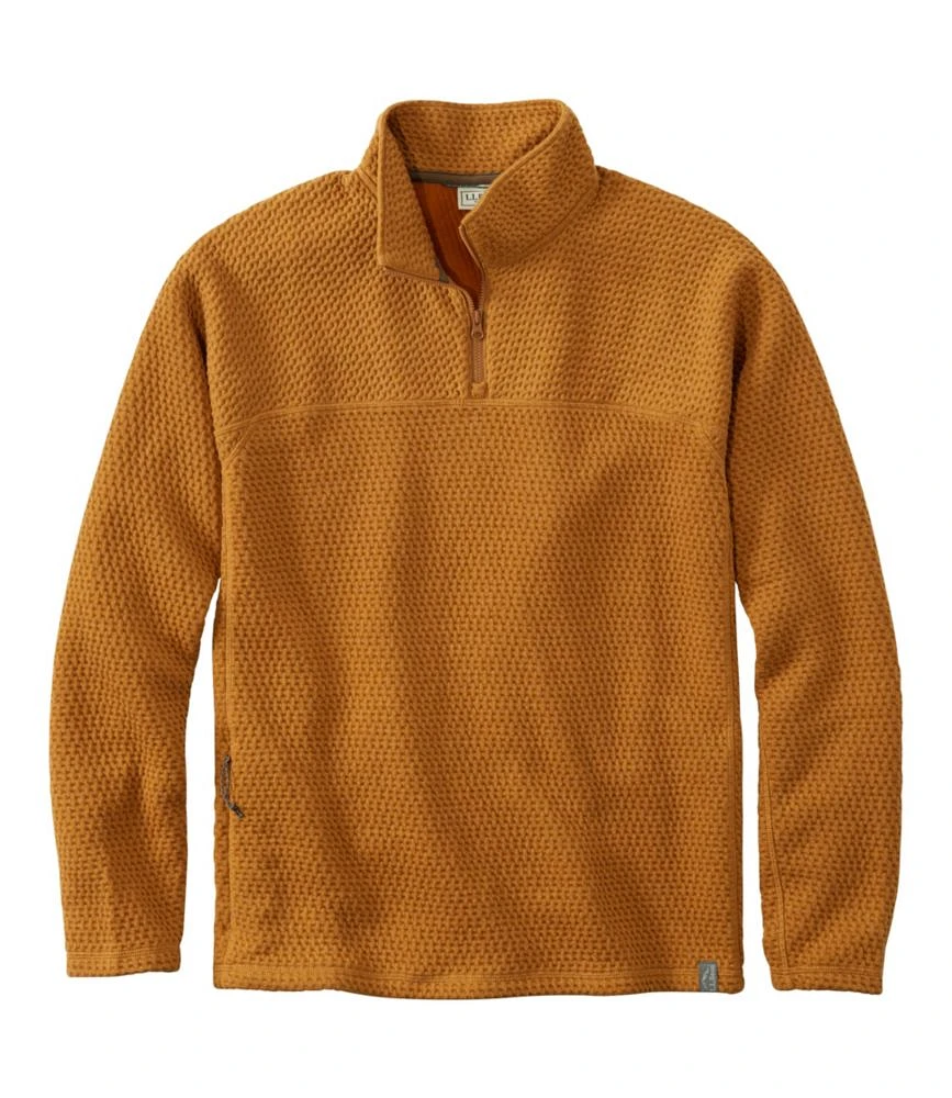 Men's Ridgeknit Pullover, Quarter-Zip