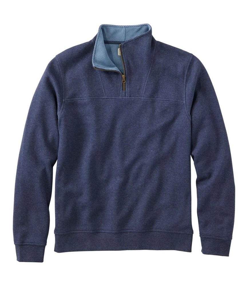 Men's All Seasons Textured Sweats, Quarter-Zip