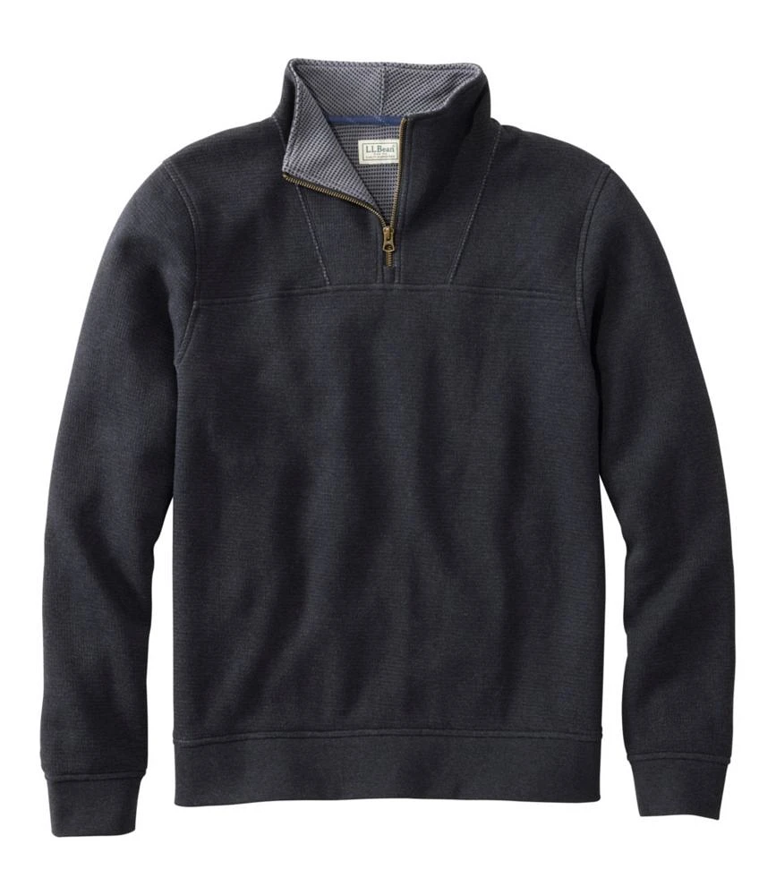 Men's All Seasons Textured Sweats, Quarter-Zip