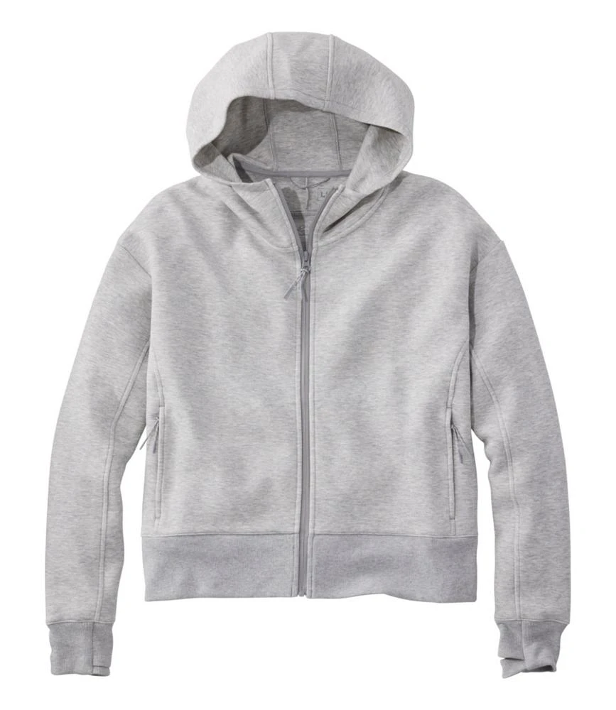 Women's Multisport Lifestyle Hoodie, Oversized Full-Zip