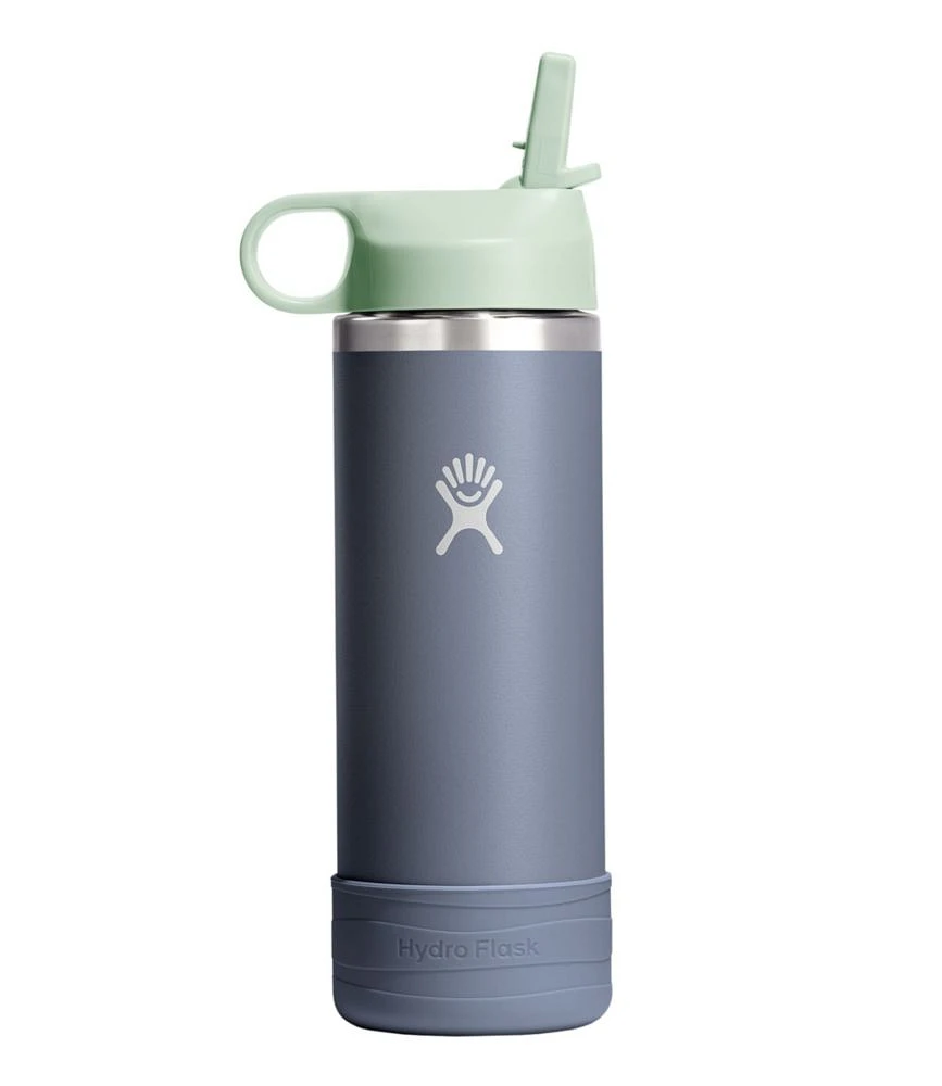 Kids' Hydro Flask Wide Mouth Straw Cap And Boot, 18 oz.