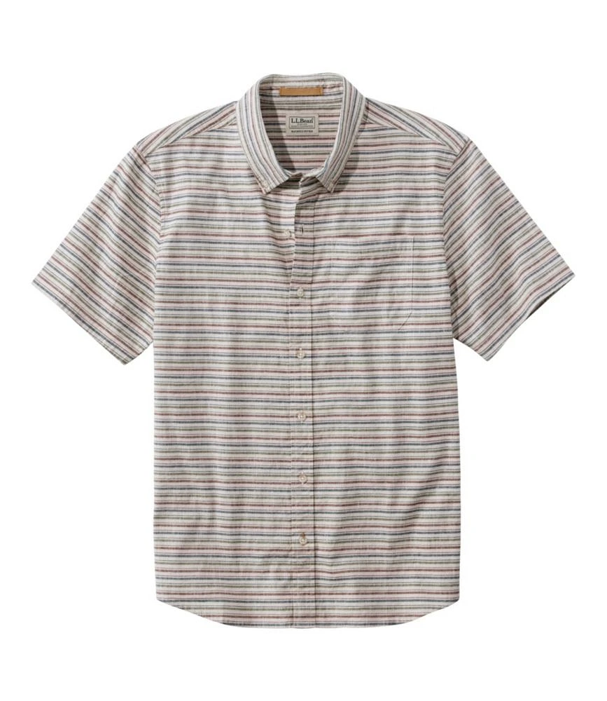 Men's Stonecoast Hemp Shirt, Short-Sleeve, Slightly Fitted Untucked Fit