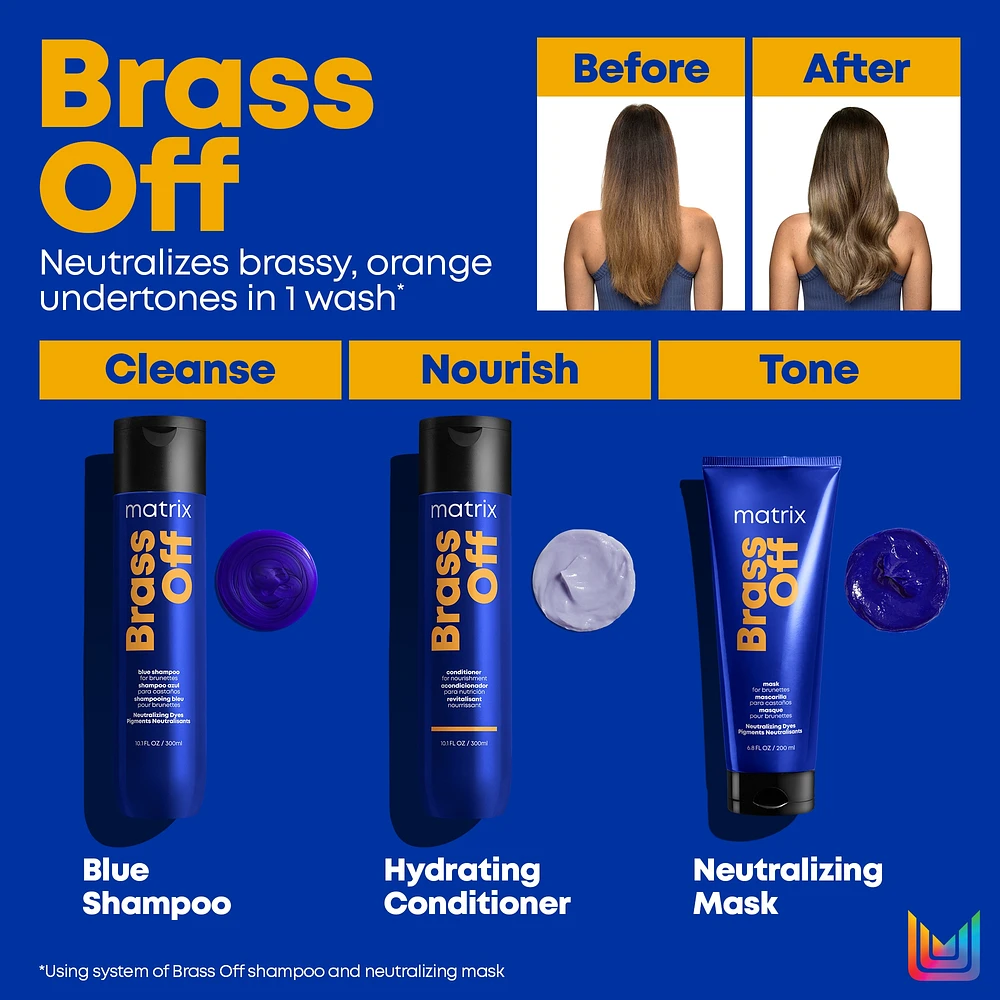 MATRIX Brass Off Blue Shampoo