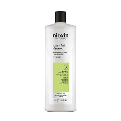 NIOXIN System 2 Scalp + Hair Shampoo