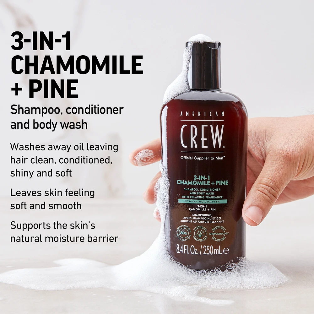 AMERICAN CREW 3-In-1 Chamomile + Pine
