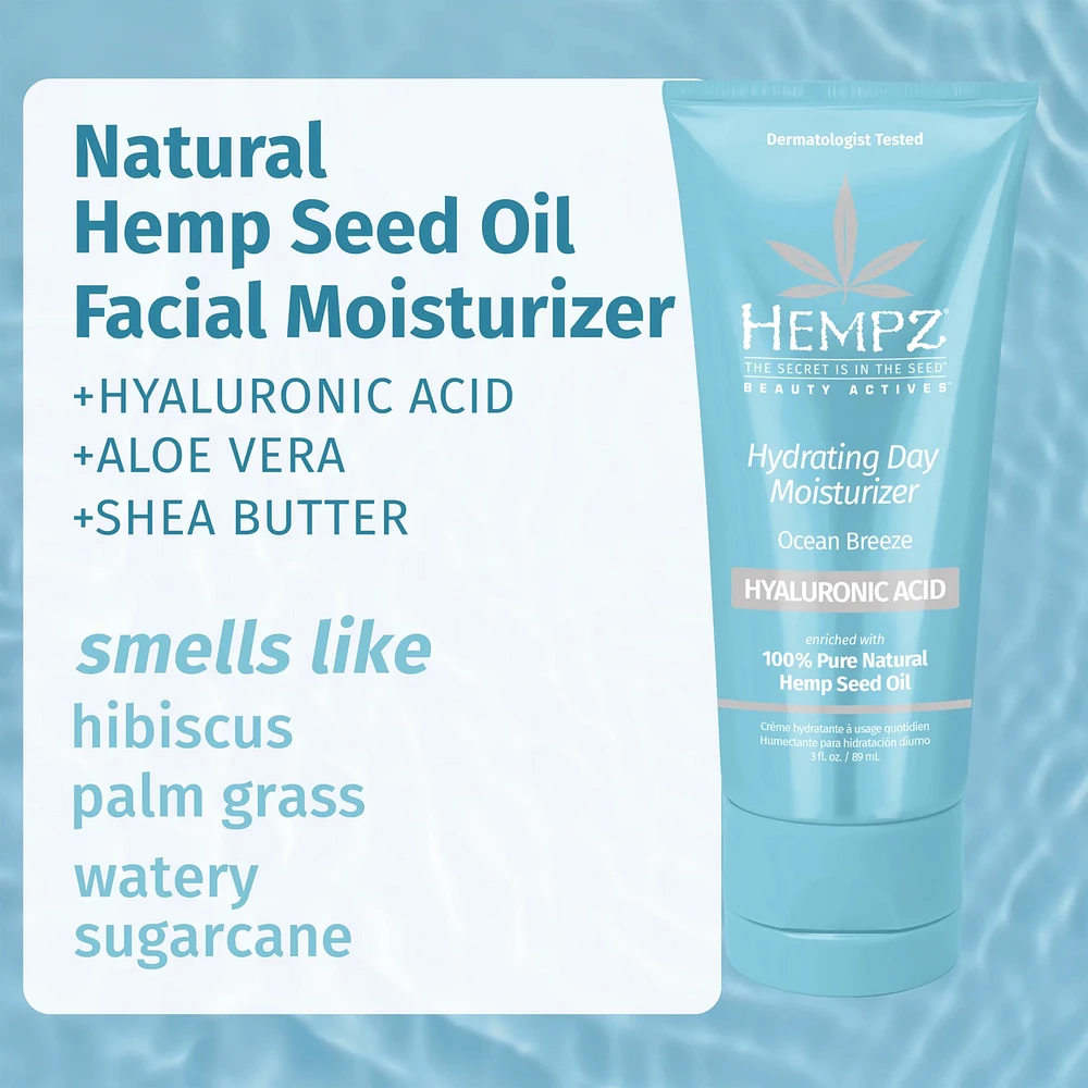 HEMPZ Beauty Actives Hydrating Day Facial Moisturizer