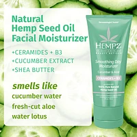 HEMPZ Beauty Actives Smoothing Day Facial Moisturizer