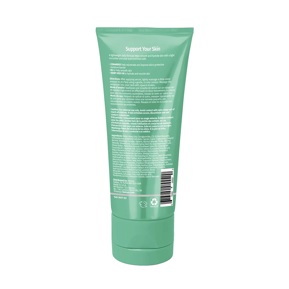 HEMPZ Beauty Actives Smoothing Day Facial Moisturizer