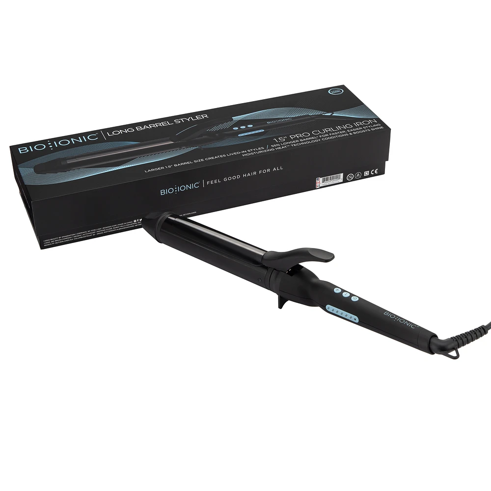 BIO IONIC Long Barrel Pro Curling Iron