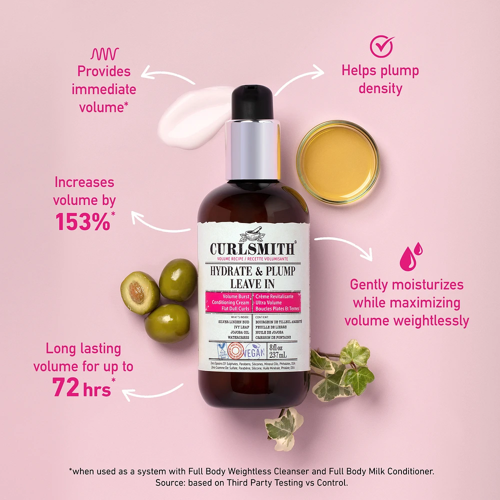 CURLSMITH Hydrate & Plump Leave-In