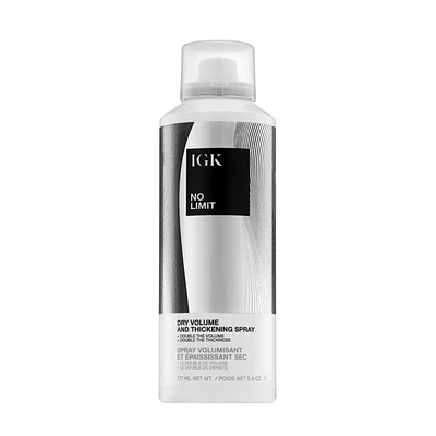 IGK No Limit Dry Volume & Thickening Finishing Spray