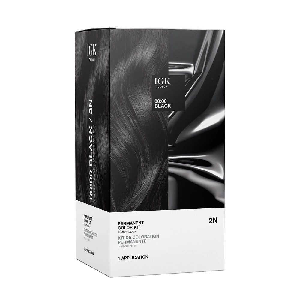IGK Permanent Color Kit 00:00 Black