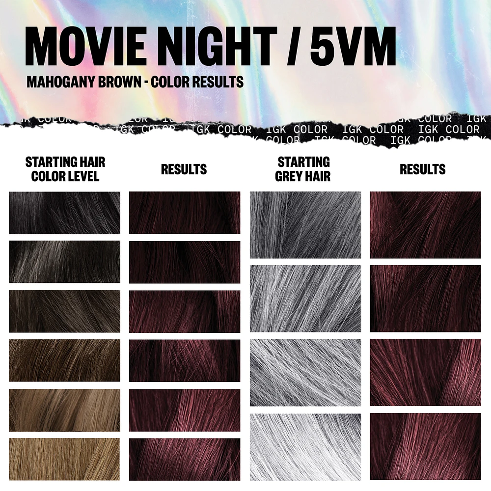 IGK Permanent Color Kit Movie Night
