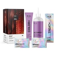 IGK Permanent Color Kit Smoky Scarlet