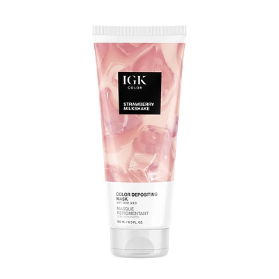IGK Color Depositing Hair Mask Strawberry Milkshake