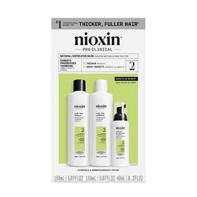 NIOXIN System 2 Scalp + Hair Thickening Trial Kit