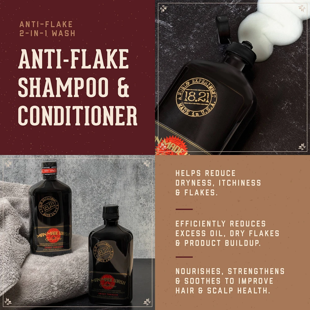 18.21 Man Made Anti-Flake Man Made Wash Sweet Tobacco