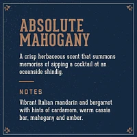 18.21 Man Made Spirits Cologne Absolute Mahogany