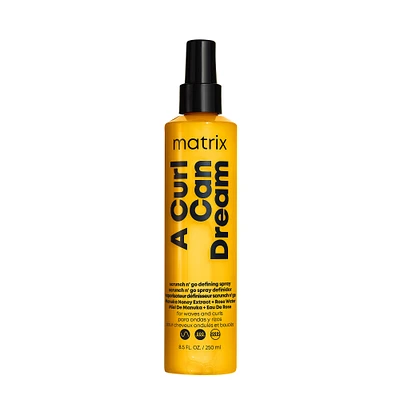 MATRIX A Curl Can Dream Scrunch N' Go Defining Spray