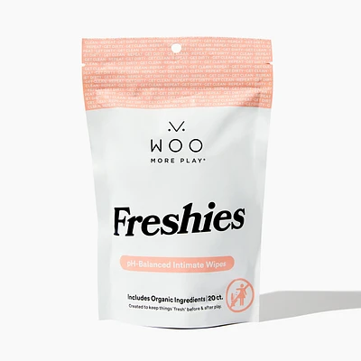CLEARANCE WOO MORE PLAY Freshies Feminine Wipes