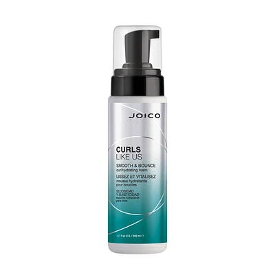 JOICO Curls Like Us Smooth & Bounce Curl Hydrating Foam