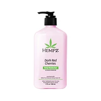 HEMPZ Dark Red Cherries Herbal Body Moisturizer