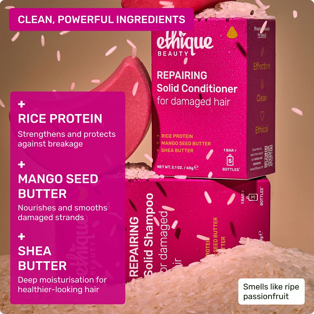 ETHIQUE BEAUTY Repairing Solid Shampoo Bar