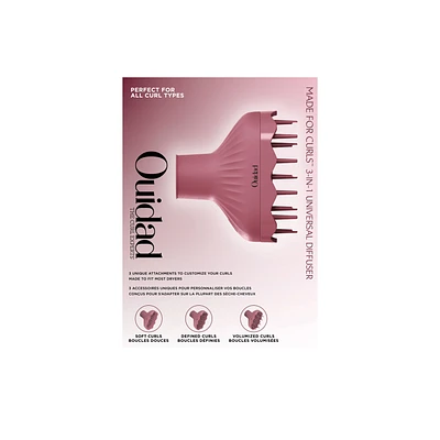 OUIDAD Made for Curls 3-in-1 Universal Diffuser