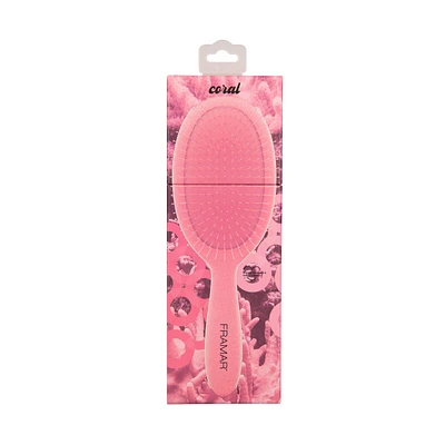 CLEARANCE FRAMAR Baecation Detangle Brush - Coral