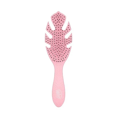 CLEARANCE WETBRUSH Go Green Pink Leaf Detangler Brush