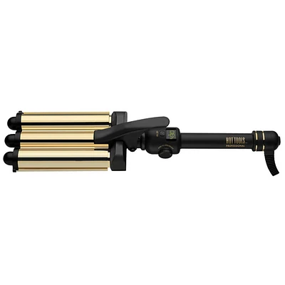HOT TOOLS 24K Triple Barrel Waver