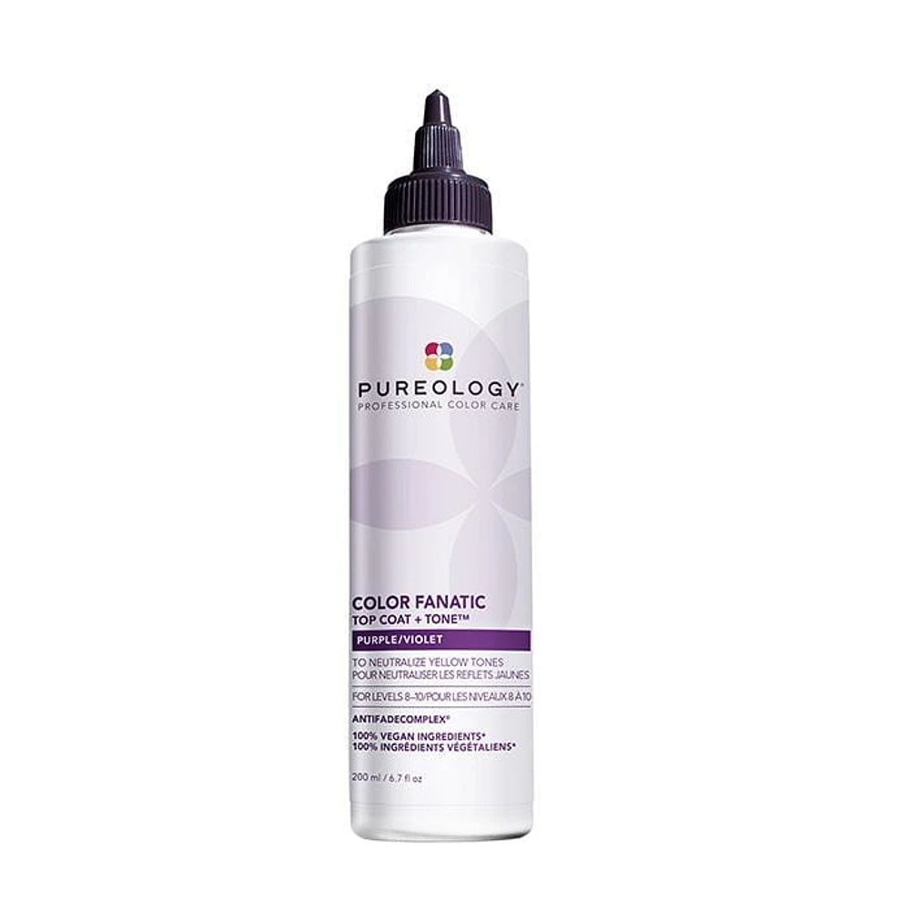 PUREOLOGY Color Fanatic Top Coat Purple Toning Glaze