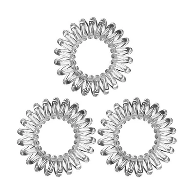 CLEARANCE KENNETH BERNARD Collection Traceless Small Hair Ties - Clear