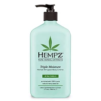 HEMPZ Triple Moisture Herbal Whipped Body Cream