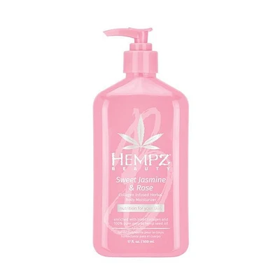 HEMPZ Sweet Jasmine & Rose Collagen Infused Body Moisturizer