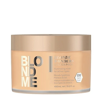 CLEARANCE SCHWARZKOPF PROFESSIONAL Blondme Blonde Wonders Golden Mask Treatment