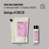 AG CARE Thikk Rinse Volumizing Conditioner