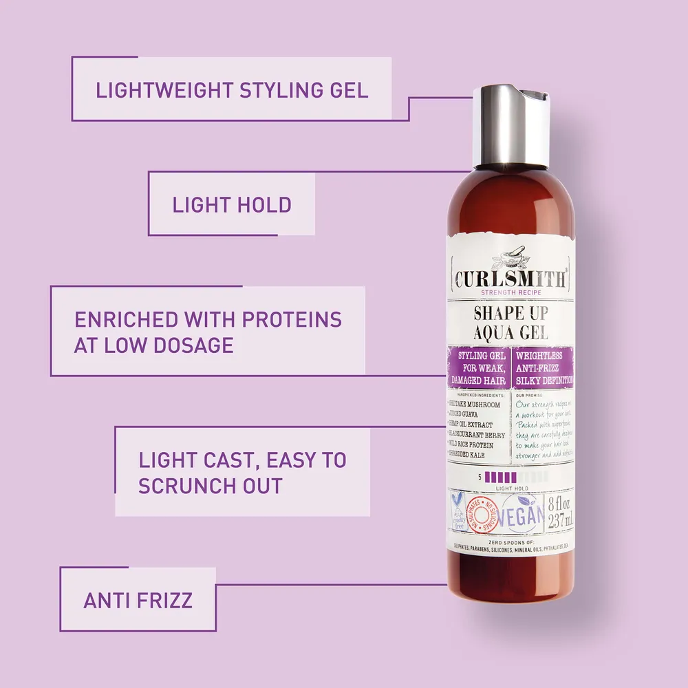 CURLSMITH Shape Up Aqua Gel