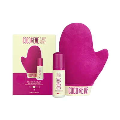 COCO & EVE Self Tan Travel Kit Dark
