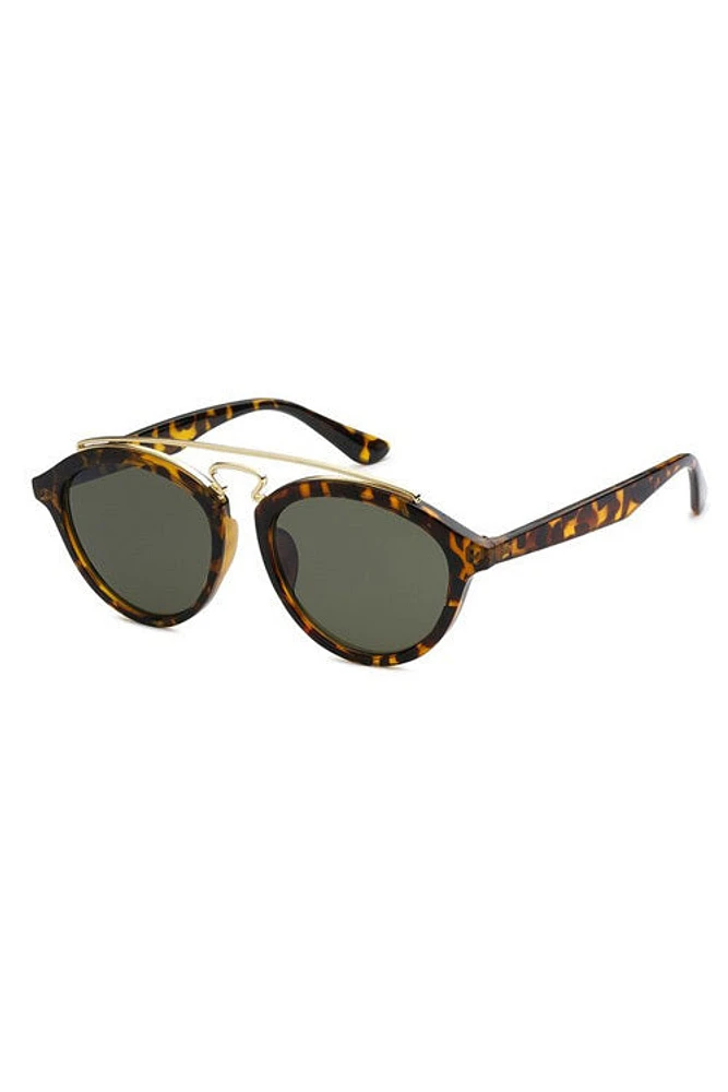 *TBAR Tortoise Black Lens Sunglasses