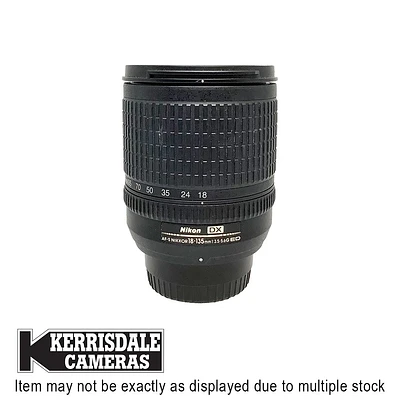 Nikon-Used 18-135mm F3.5-5.6G IF ED - Good Condition – Nikon DX Mount – Used # 587.25A18135