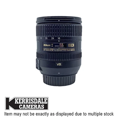 Nikon-Used 16-85mm F3.5-5.6 AFS VR ED – Good Condition - Nikon DX Mount – Used # 587.25A1685