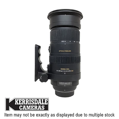 Sigma-Used 50-500mm F4.5-6.3 OS DG - Good Condition -  Nikon FX Mount - Used # 587.25A50500S