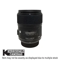 Sigma-Used 35mm F1.4 DG ART - Good Condition – Nikon FX Mount - Used # 587.25A3514ART